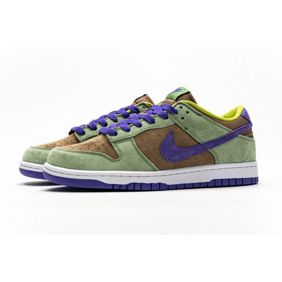 NIKE DUNK LOW SP "VENEER" AUTUMN GREEN-DEEP PURPLE DA1469-200 NIKE DUNK LOW SP "VENEER" AUTUMN GREEN-DEEP PURPLE DA1469-200