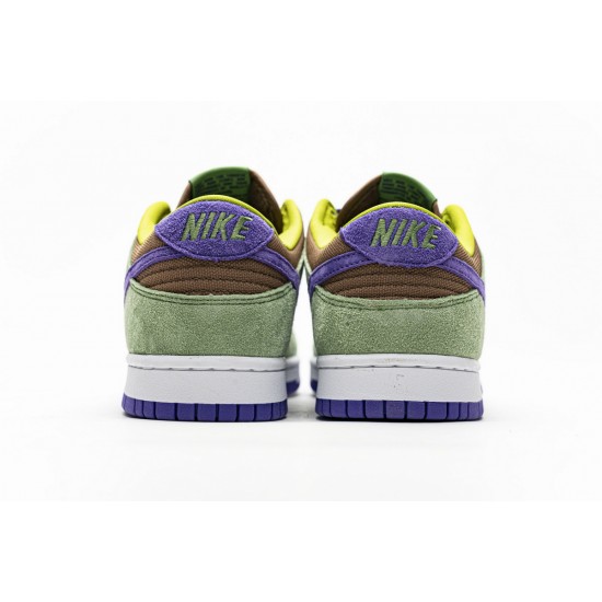 NIKE DUNK LOW SP "VENEER" AUTUMN GREEN-DEEP PURPLE DA1469-200 NIKE DUNK LOW SP "VENEER" AUTUMN GREEN-DEEP PURPLE DA1469-200