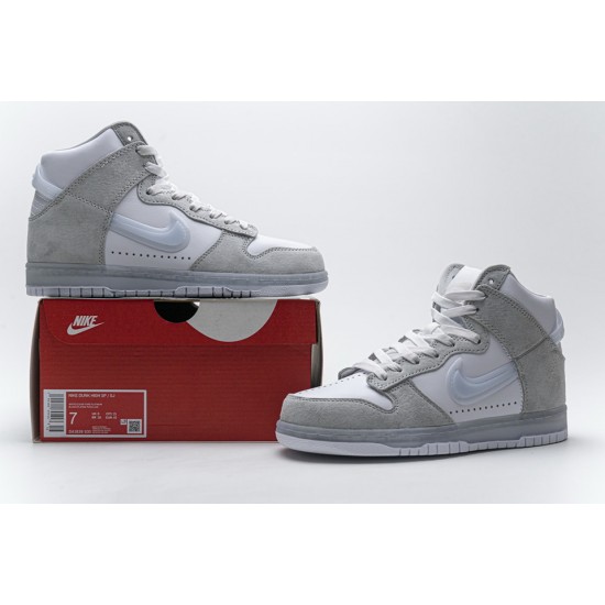 Slam Jam x Nike SB Dunk High 'White Platinum' DA1639-100 Slam Jam x Nike SB Dunk High 'White Platinum' DA1639-100
