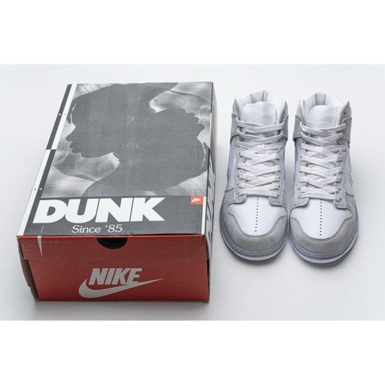 Slam Jam x Nike SB Dunk High 'White Platinum' DA1639-100 Slam Jam x Nike SB Dunk High 'White Platinum' DA1639-100