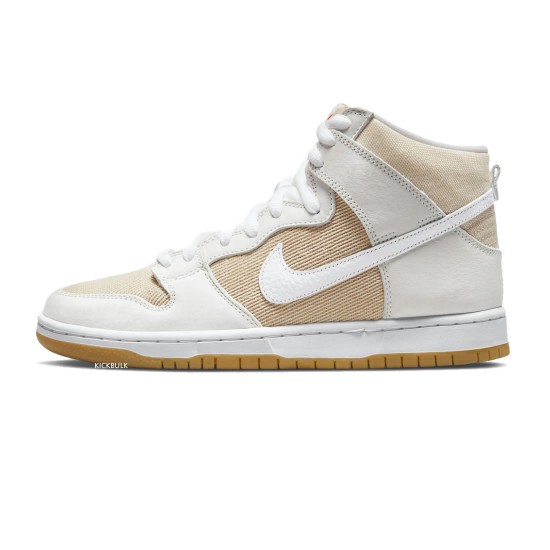 NIKE DUNK HIGH PRO ISO SB 'UNBLEACHED PACK - NATURAL' DA9626-100 NIKE DUNK HIGH PRO ISO SB 'UNBLEACHED PACK - NATURAL' DA9626-100
