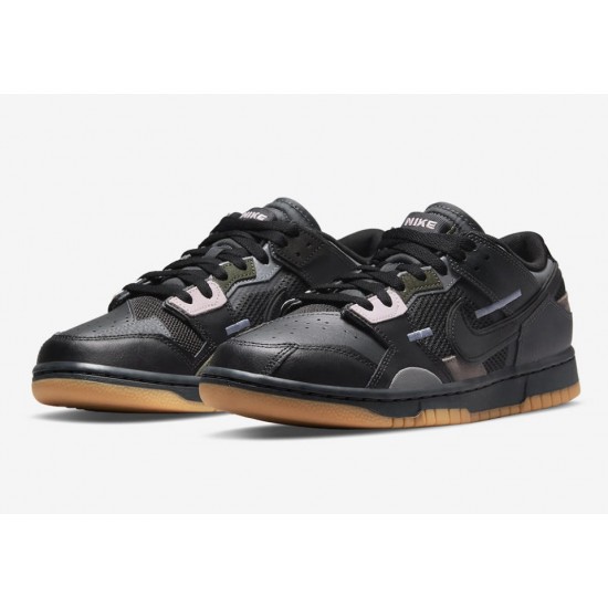 NIKE DUNK LOW SCRAP 'BLACK' DB0500-001 NIKE DUNK LOW SCRAP 'BLACK' DB0500-001