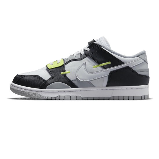 NIKE DUNK SCRAP 'WOLF GREY LIGHT LEMON TWIST' DC9723-001 NIKE DUNK SCRAP 'WOLF GREY LIGHT LEMON TWIST' DC9723-001