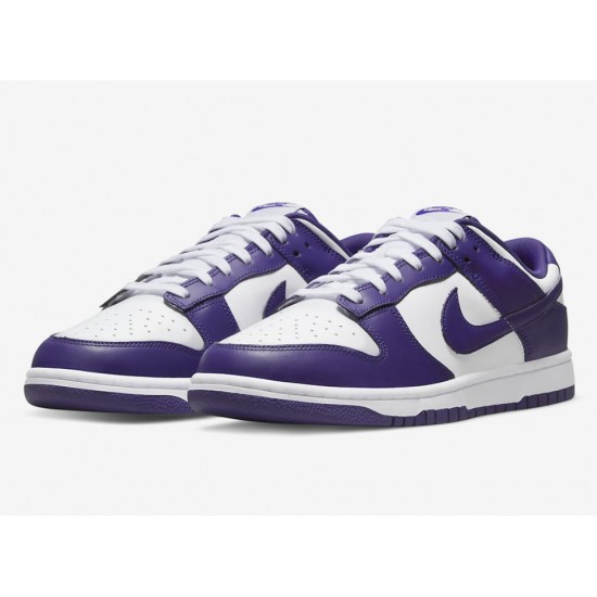NIKE DUNK LOW 'CHAMPIONSHIP PURPLE' 2022 DD1391-104 NIKE DUNK LOW 'CHAMPIONSHIP PURPLE' 2022 DD1391-104