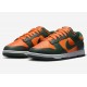 NIKE DUNK LOW 'MIAMI HURRICANES' 2022 DD1391-300 NIKE DUNK LOW 'MIAMI HURRICANES' 2022 DD1391-300