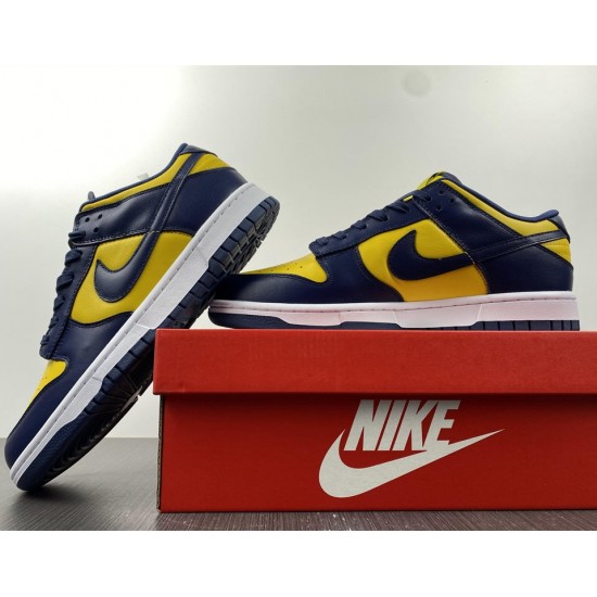 NIKE DUNK LOW 'MICHIGAN' 2021 DD1391-700 NIKE DUNK LOW 'MICHIGAN' 2021 DD1391-700