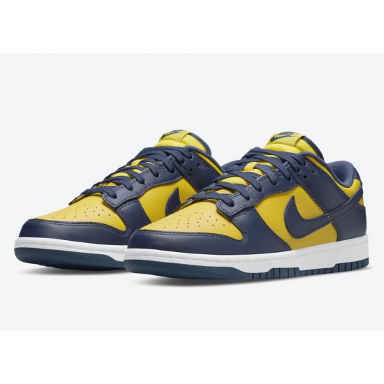 NIKE DUNK LOW 'MICHIGAN' 2021 DD1391-700 NIKE DUNK LOW 'MICHIGAN' 2021 DD1391-700