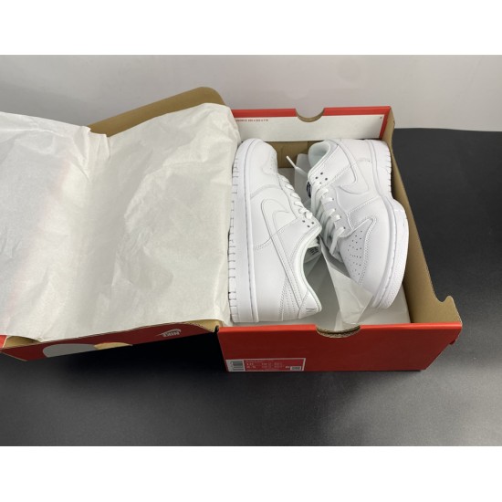 NIKE DUNK LOW WMNS 'TRIPLE WHITE' DD1503-109 NIKE DUNK LOW WMNS 'TRIPLE WHITE' DD1503-109