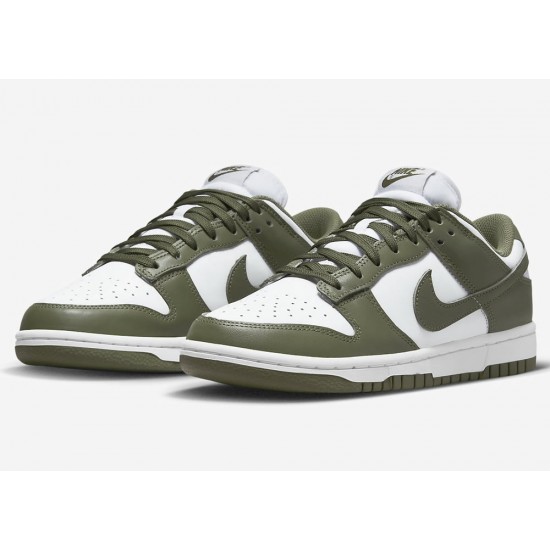 NIKE DUNK LOW 'MEDIUM OLIVE' WMNS 2022 DD1503-120 NIKE DUNK LOW 'MEDIUM OLIVE' WMNS 2022 DD1503-120