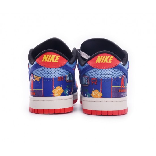 NIKE DUNK LOW 'CHINESE NEW YEAR - FIRECRACKER' DD8477-446 NIKE DUNK LOW 'CHINESE NEW YEAR - FIRECRACKER' DD8477-446