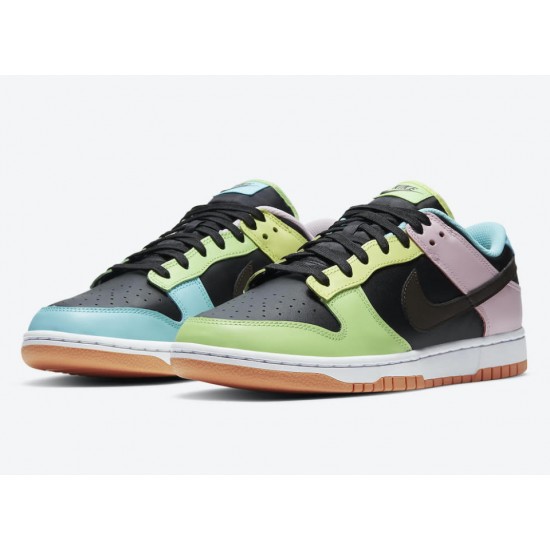 NIKE DUNK LOW SE 'FREE.99-BLACK' DH0952-001 NIKE DUNK LOW SE 'FREE.99-BLACK' DH0952-001