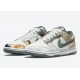 NIKE DUNK LOW SE 'SAIL MULTI-CAMO' DH0957-100 NIKE DUNK LOW SE 'SAIL MULTI-CAMO' DH0957-100