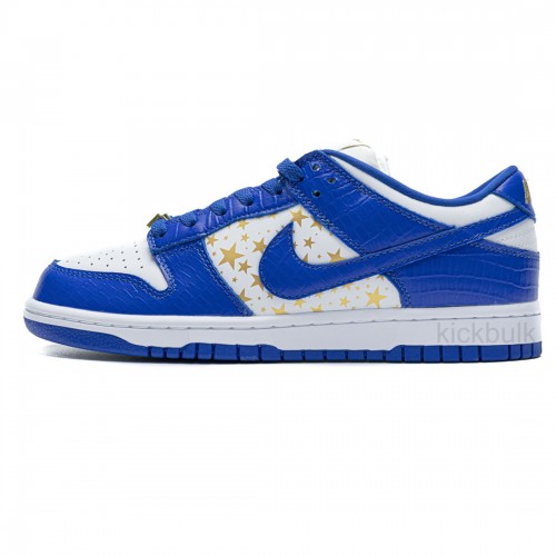 Supreme x Nike SB Dunk Low 'Blue Stars' DH3228-100