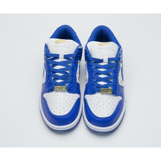 Supreme x Nike SB Dunk Low 'Blue Stars' DH3228-100