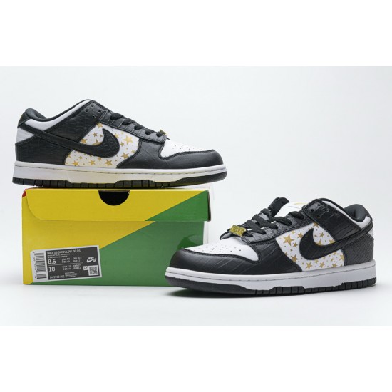 Supreme x Nike SB Dunk Low 'Black Stars' DH3228-102 Supreme x Nike SB Dunk Low 'Black Stars' DH3228-102