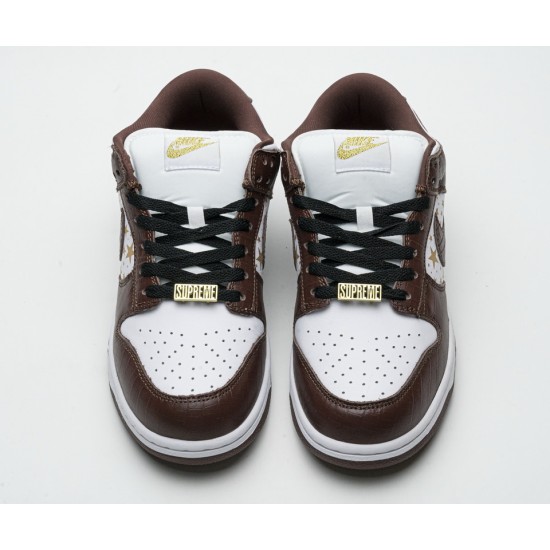 Supreme x Nike SB Dunk Low 'Brown Stars' DH3228-103 Supreme x Nike SB Dunk Low 'Brown Stars' DH3228-103