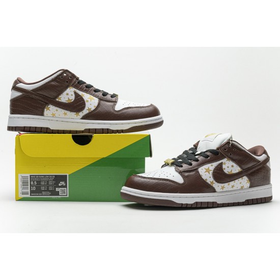 Supreme x Nike SB Dunk Low 'Brown Stars' DH3228-103 Supreme x Nike SB Dunk Low 'Brown Stars' DH3228-103