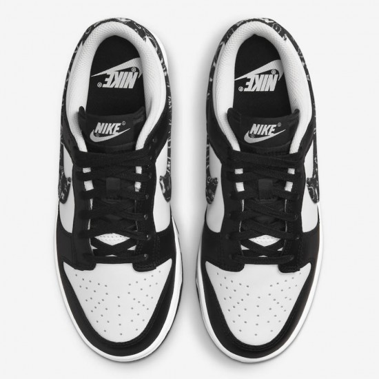 NIKE DUNK LOW WMNS 'BLACK PAISLEY' DH4401-100 NIKE DUNK LOW WMNS 'BLACK PAISLEY' DH4401-100