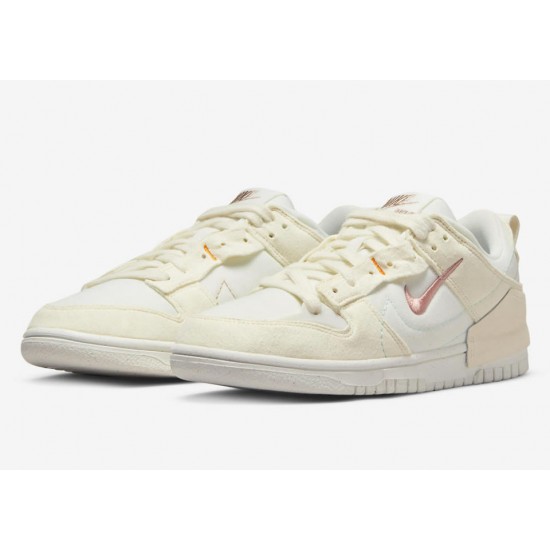 NIKE DUNK LOW DISRUPT 2 'PALE IVORY' WMNS 2022 DH4402-100 NIKE DUNK LOW DISRUPT 2 'PALE IVORY' WMNS 2022 DH4402-100