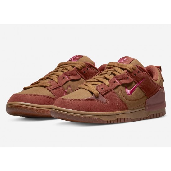 NIKE DUNK LOW DISRUPT 2 'DESERT BRONZE' WMNS 2022 DH4402-200 NIKE DUNK LOW DISRUPT 2 'DESERT BRONZE' WMNS 2022 DH4402-200