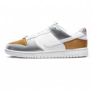 NIKE DUNK LOW SE 'SILVER GOLD METALLIC' WMNS 2022 DH4403-700