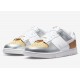 NIKE DUNK LOW SE 'SILVER GOLD METALLIC' WMNS 2022 DH4403-700 NIKE DUNK LOW SE 'SILVER GOLD METALLIC' WMNS 2022 DH4403-700