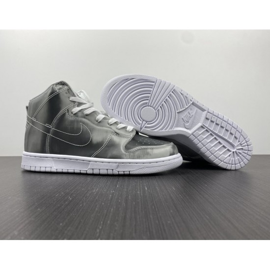 NIKE CLOT X DUNK HIGH 'SILVER METALLIC' 2022 DH4444-900 NIKE CLOT X DUNK HIGH 'SILVER METALLIC' 2022 DH4444-900