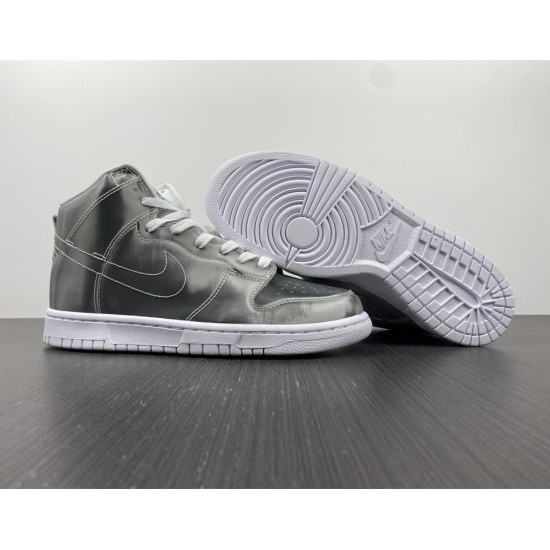 NIKE CLOT X DUNK HIGH 'SILVER METALLIC' 2022 DH4444-900