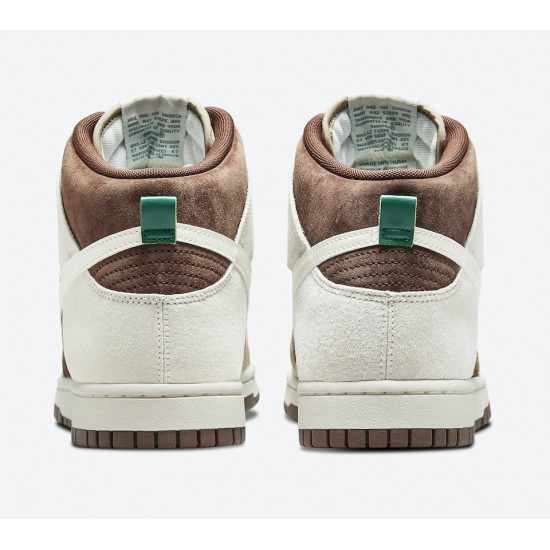 NIKE DUNK HIGH 'LIGHT CHOCOLATE' DH5348-100 NIKE DUNK HIGH 'LIGHT CHOCOLATE' DH5348-100