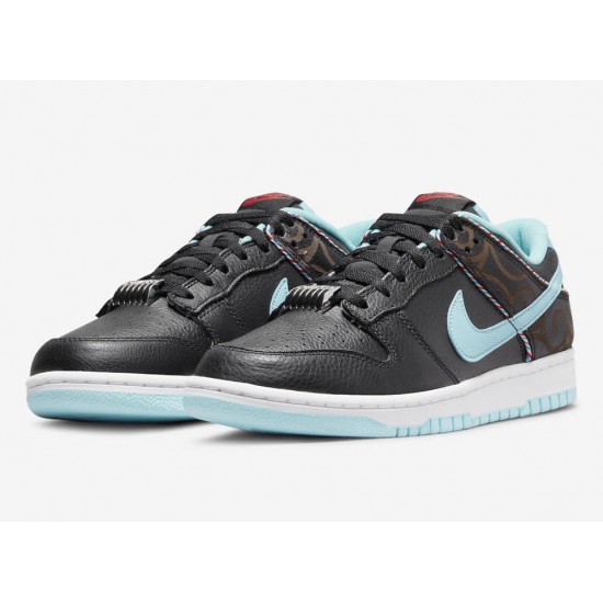 NIKE DUNK LOW RETRO SE 'BARBER SHOP - BLACK' 2022 DH7614-001