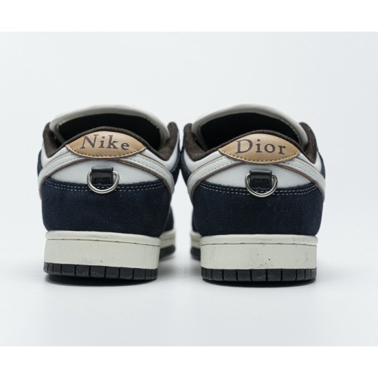Nike Dunk SB 'SB Dior' White Ink Blue custom made Nike Dunk SB 'SB Dior' White Ink Blue custom made