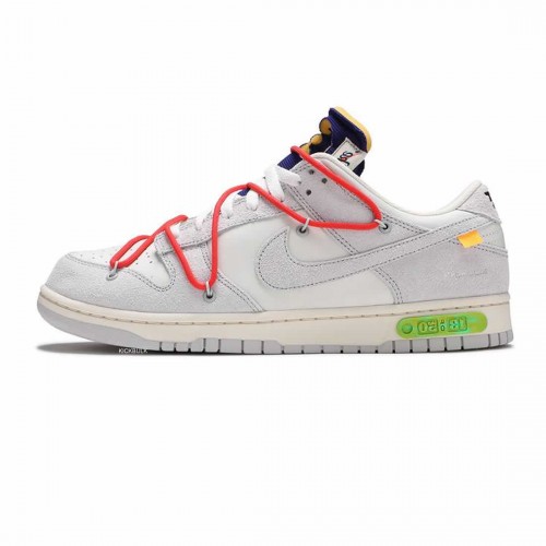OFF-WHITE X NIKE DUNK LOW 'LOT 13 OF 50' DJ0950-110