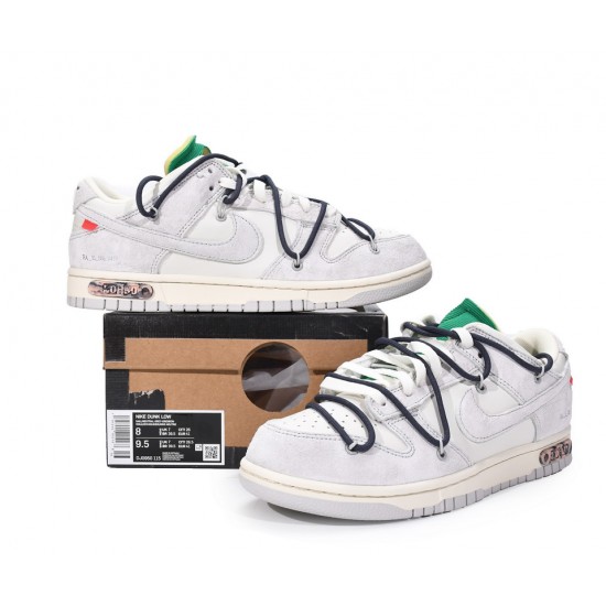 OFF-WHITE X DUNK LOW 'LOT 20 OF 50' DJ0950-115 OFF-WHITE X DUNK LOW 'LOT 20 OF 50' DJ0950-115