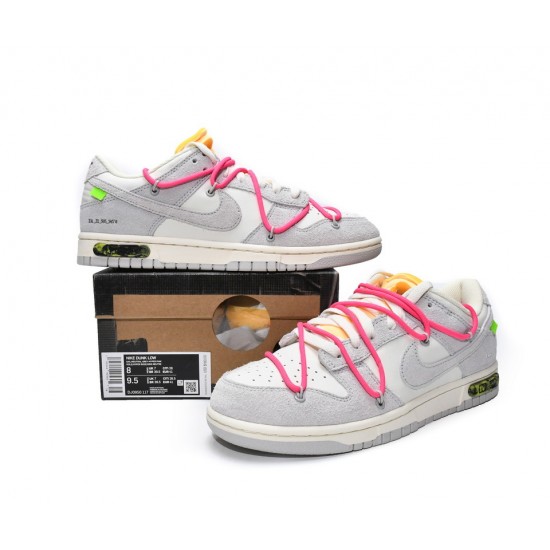 OFF-WHITE X DUNK LOW 'LOT 17 OF 50' DJ0950-117 OFF-WHITE X DUNK LOW 'LOT 17 OF 50' DJ0950-117