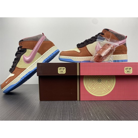 Social Status x Nike Dunk Mid 'Chocolate Milk' DJ1173-700 Social Status x Nike Dunk Mid 'Chocolate Milk' DJ1173-700