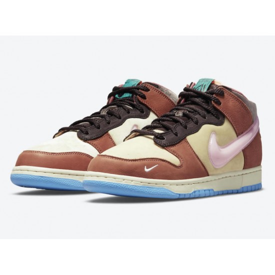 Social Status Nike Dunk Mid Chocolate Milk DJ1173 700 3 550x550w