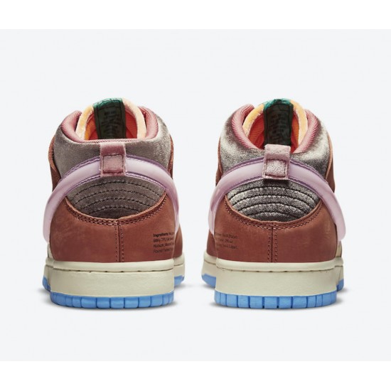 Social Status x Nike Dunk Mid 'Chocolate Milk' DJ1173-700 Social Status x Nike Dunk Mid 'Chocolate Milk' DJ1173-700