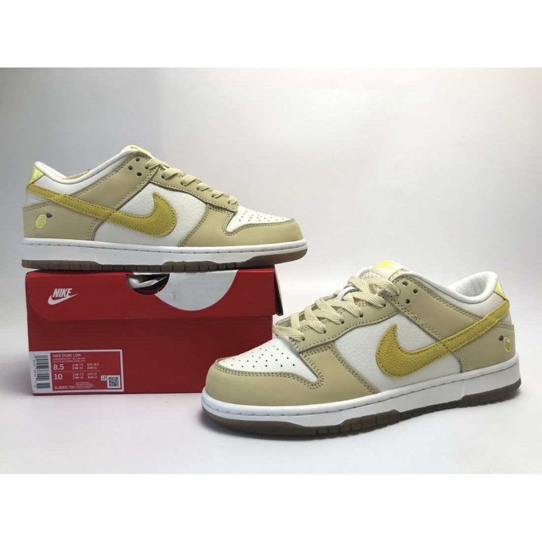 dunk low lemon nike