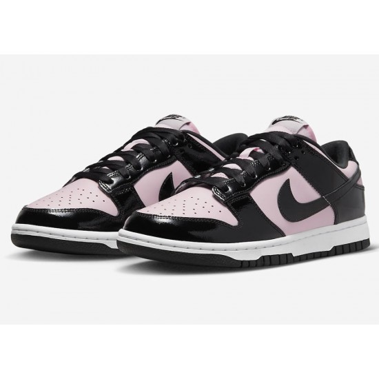 NIKE DUNK LOW 'PINK FOAM BLACK' WMNS 2022 DJ9955-600 NIKE DUNK LOW 'PINK FOAM BLACK' WMNS 2022 DJ9955-600