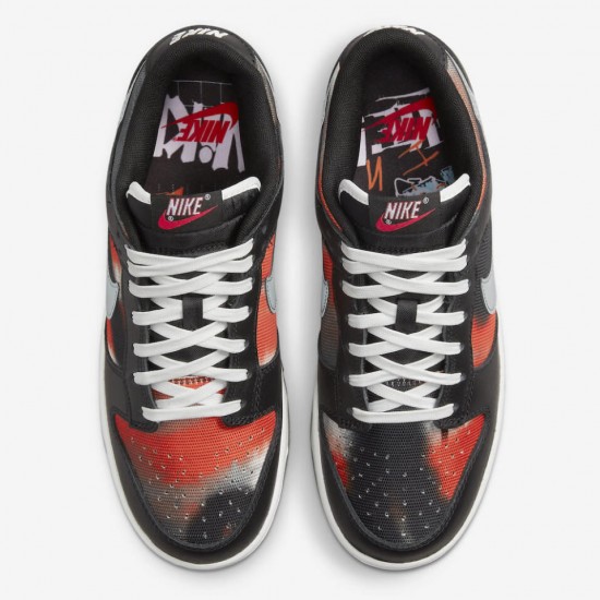 NIKE DUNK LOW 'GRAFFITI PACK - BLACK RED' 2022 DM0108-001 NIKE DUNK LOW 'GRAFFITI PACK - BLACK RED' 2022 DM0108-001