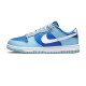 NIKE DUNK LOW RETRO QS 'ARGON' 2022 DM0121-400 NIKE DUNK LOW RETRO QS 'ARGON' 2022 DM0121-400