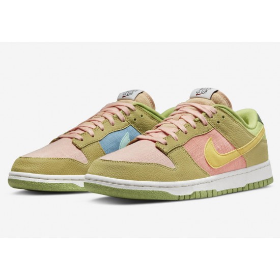 Nike DUNK LOW 'SUN CLUB - ARCTIC ORANGE SANDED GOLD' 2022  DM0583-800