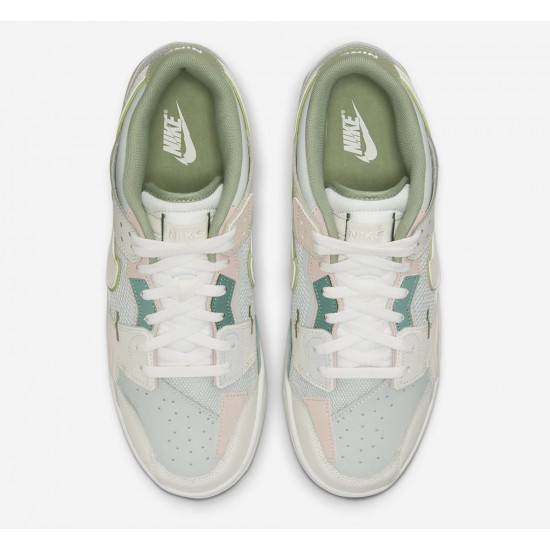 NIKE DUNK SCRAP SE 'GREY HAZE OIL GREEN' 2021 DM0802-001 NIKE DUNK SCRAP SE 'GREY HAZE OIL GREEN' 2021 DM0802-001