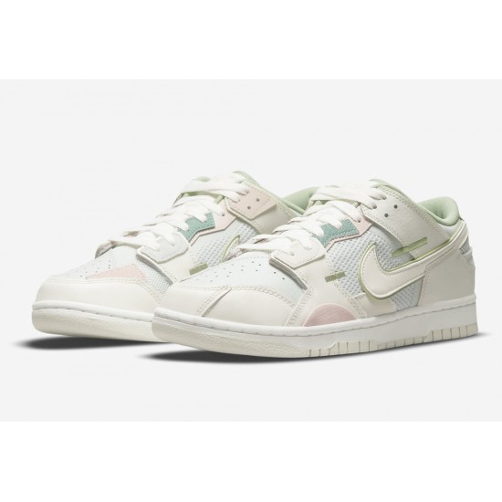 NIKE DUNK SCRAP SE 'GREY HAZE OIL GREEN' 2021 DM0802-001 NIKE DUNK SCRAP SE 'GREY HAZE OIL GREEN' 2021 DM0802-001