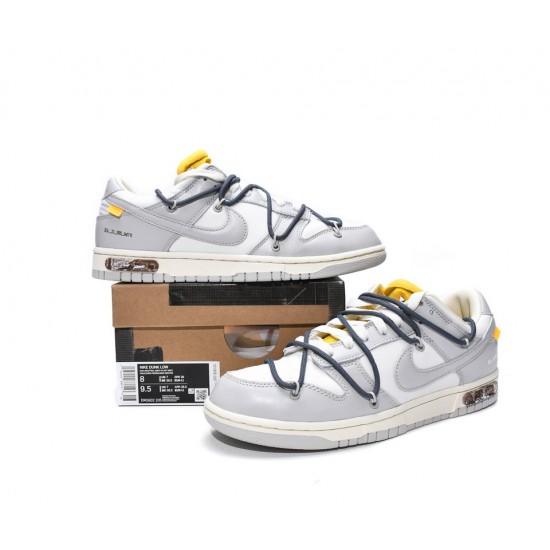 OFF-WHITE X NIKE DUNK LOW 'LOT 41 OF 50' DM1602-105 OFF-WHITE X NIKE DUNK LOW 'LOT 41 OF 50' DM1602-105