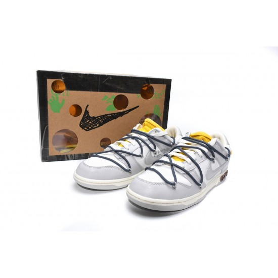 OFF-WHITE X NIKE DUNK LOW 'LOT 41 OF 50' DM1602-105 OFF-WHITE X NIKE DUNK LOW 'LOT 41 OF 50' DM1602-105