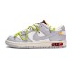 Off-White x Nike Dunk Low LOT 08 of 50 White Grey DM1602-106