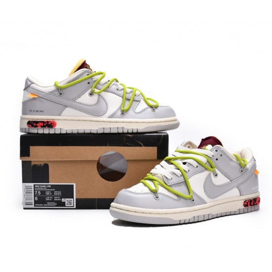 Buy Off-White x Dunk Low 'Lot 09 of 50' - DM1602 109 - White