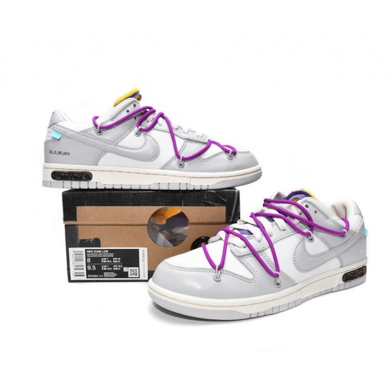 OFF-WHITE X DUNK LOW 'LOT 28 OF 50' DM1602-111 OFF-WHITE X DUNK LOW 'LOT 28 OF 50' DM1602-111