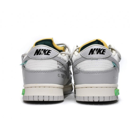 OFF-WHITE X NIKE DUNK LOW 'LOT 42 OF 50' DM1602-117 OFF-WHITE X NIKE DUNK LOW 'LOT 42 OF 50' DM1602-117